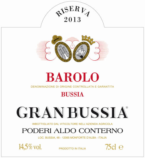 Aldo Conterno's Granbussia Wine price