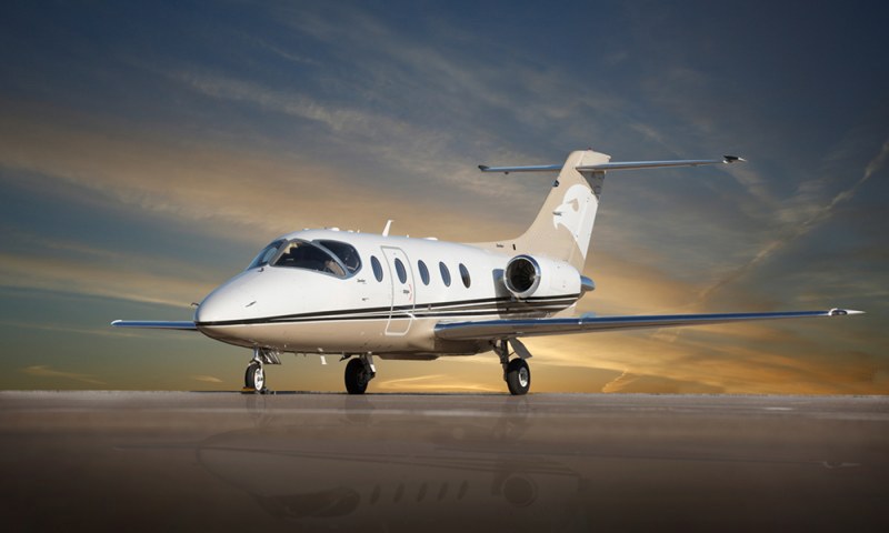 Chartering a private jet offers